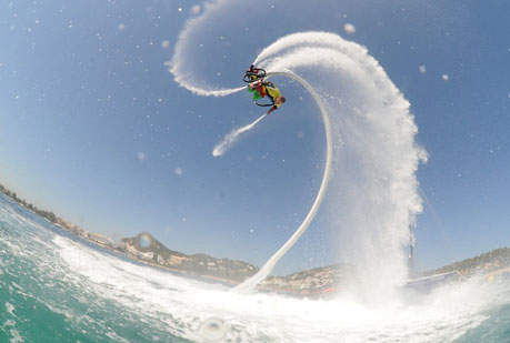 FlyBoard: deporte y espectáculo
