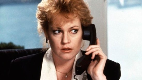 Melanie Griffith en Armas de mujer
