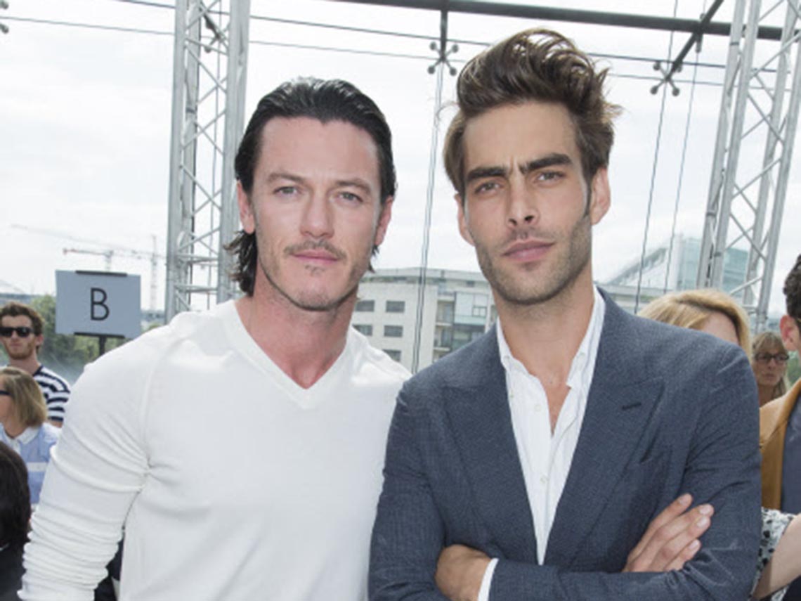 Jon Kortajarena y Luke Evans