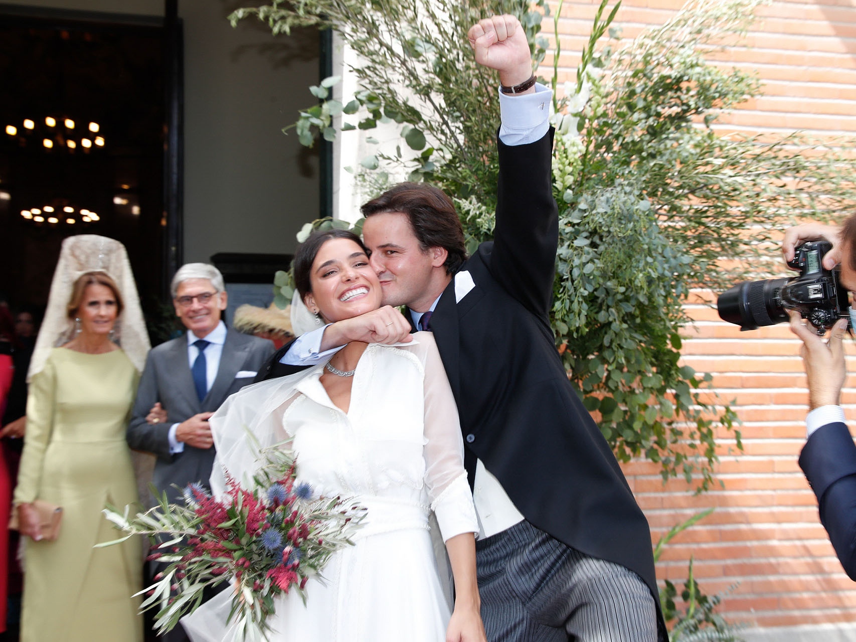 boda lucia martin alcalde vestido