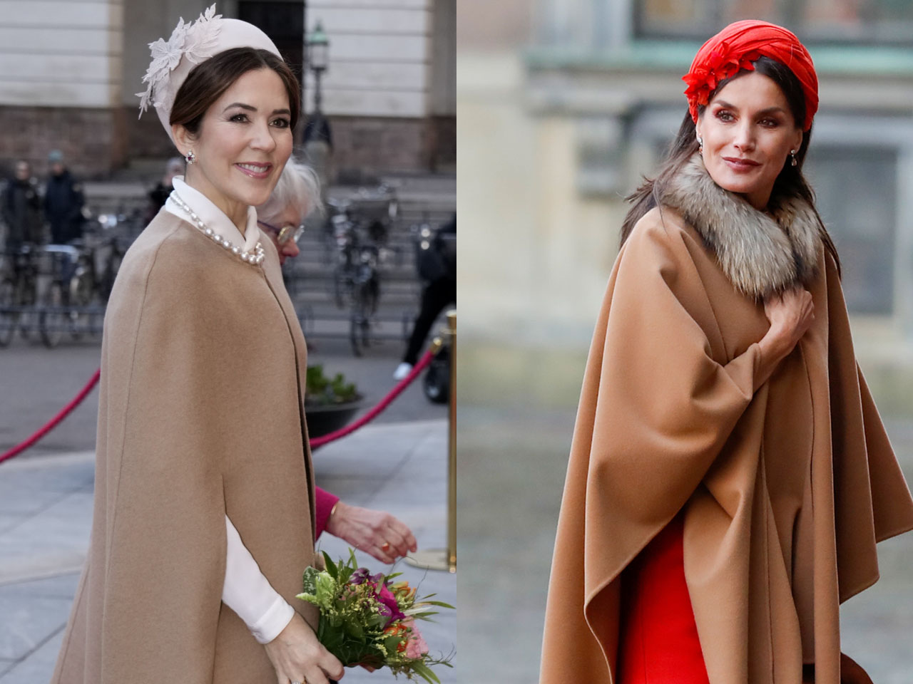 mary de dinamarca copia a Letizia