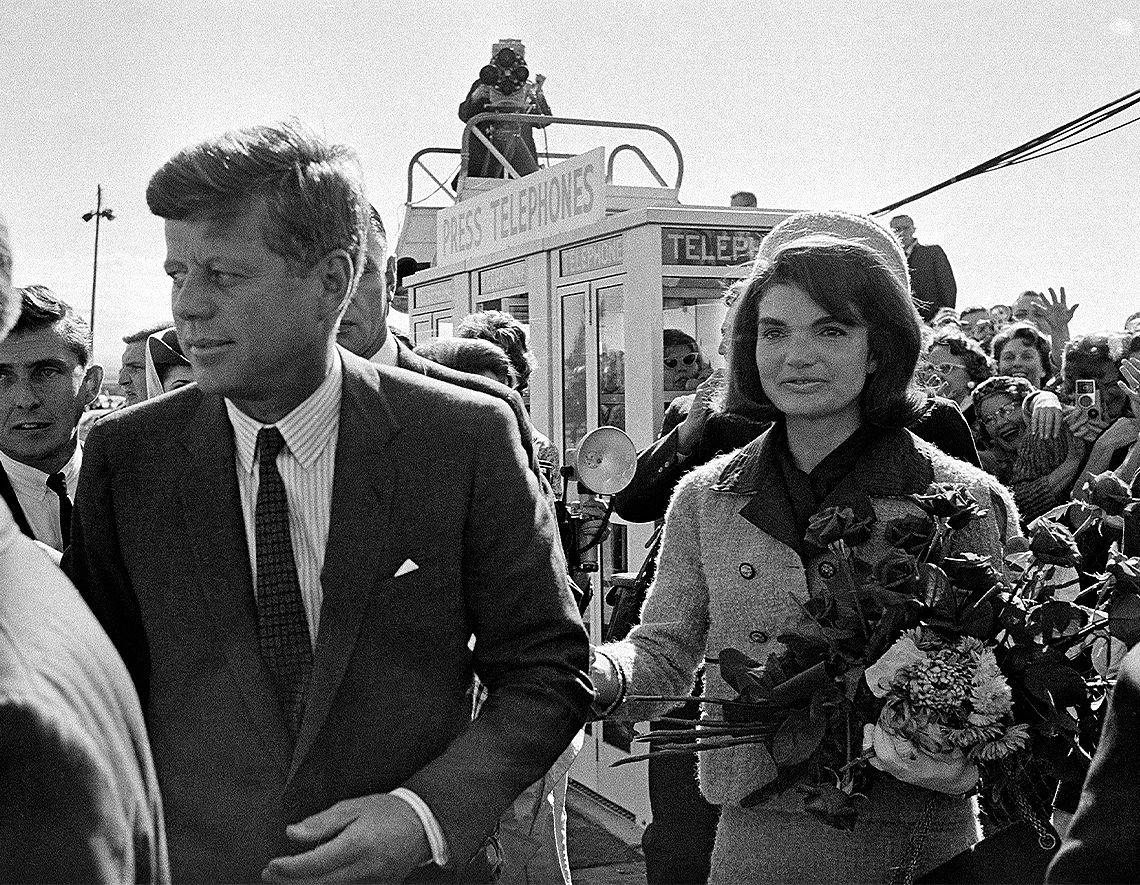 Traje rosa de Chez Ninon Jackie Kennedy