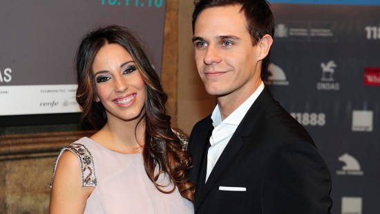 Almudena Cid y Christian Gálvez