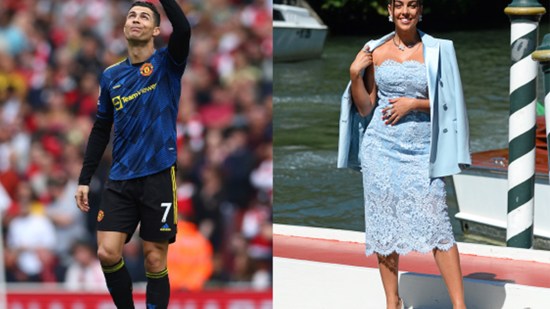 Georgina Rodríguez y Cristiano Ronaldo