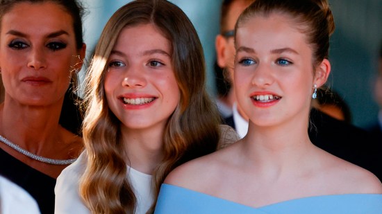 Letizia Ortiz, Sofía de Borbón y Leonor de Borbón