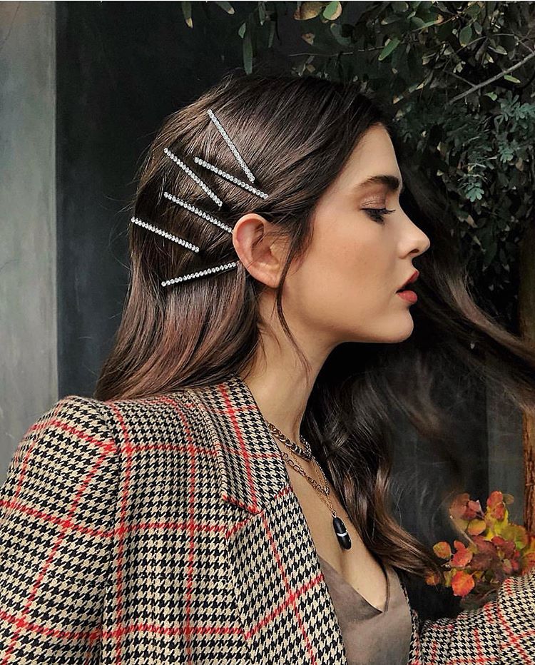 Peinado con horquillas de Paola Alberdi
