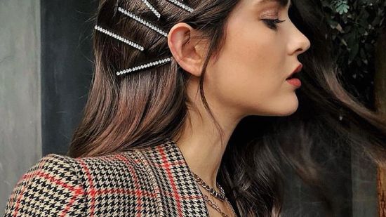 Peinado con horquillas de Paola Alberdi