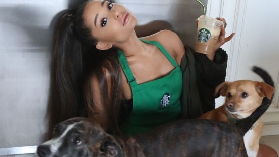 Ariana Grande tiene su propia bebida de Starbucks