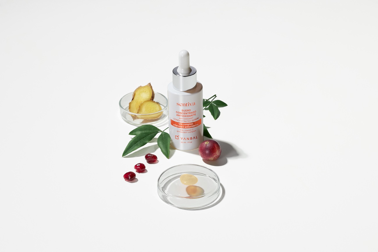 Sérum Concentrado Antioxidante con vitamina C de Yanbal.