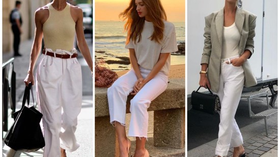 Pantalón blanco