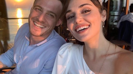 Portada cuadrada Kerem Bürsin y Hande Erçel rumor boda