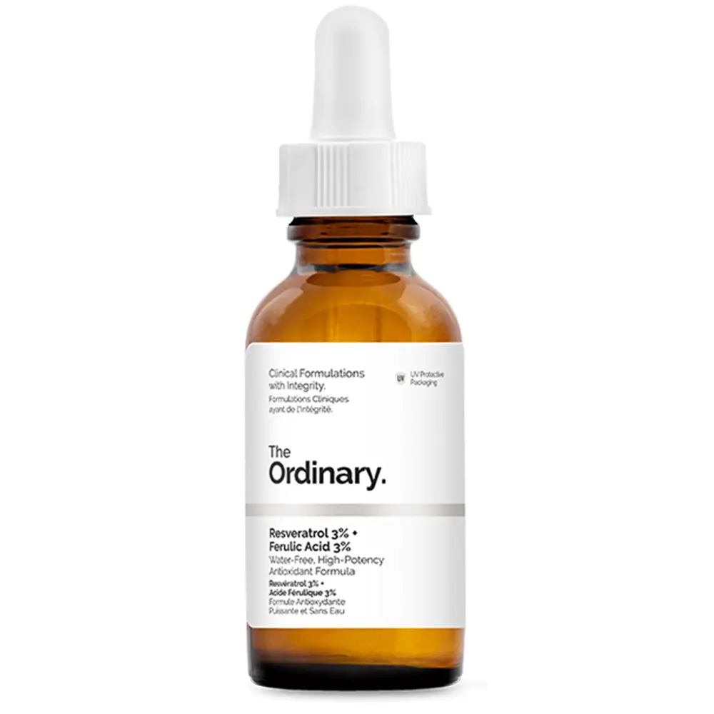 Sérum antioxidante Resveratrol 3% + Ferulic Acid 3% de The Ordinary - Imagen: The Ordinary
