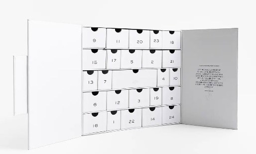 Calendario de adviento de Zara