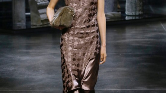 Vestido lencero Fendi