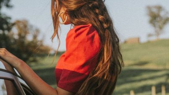 Trenza semirecogido
