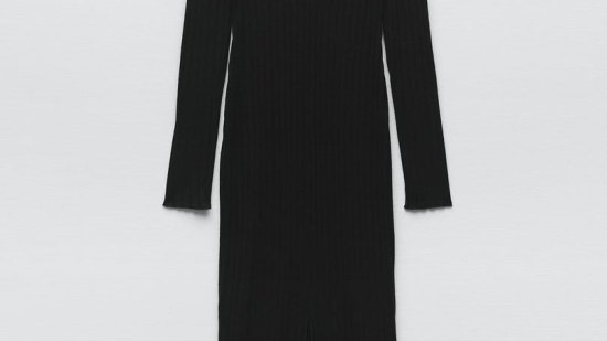 Zara VESTIDO RIB SOFT