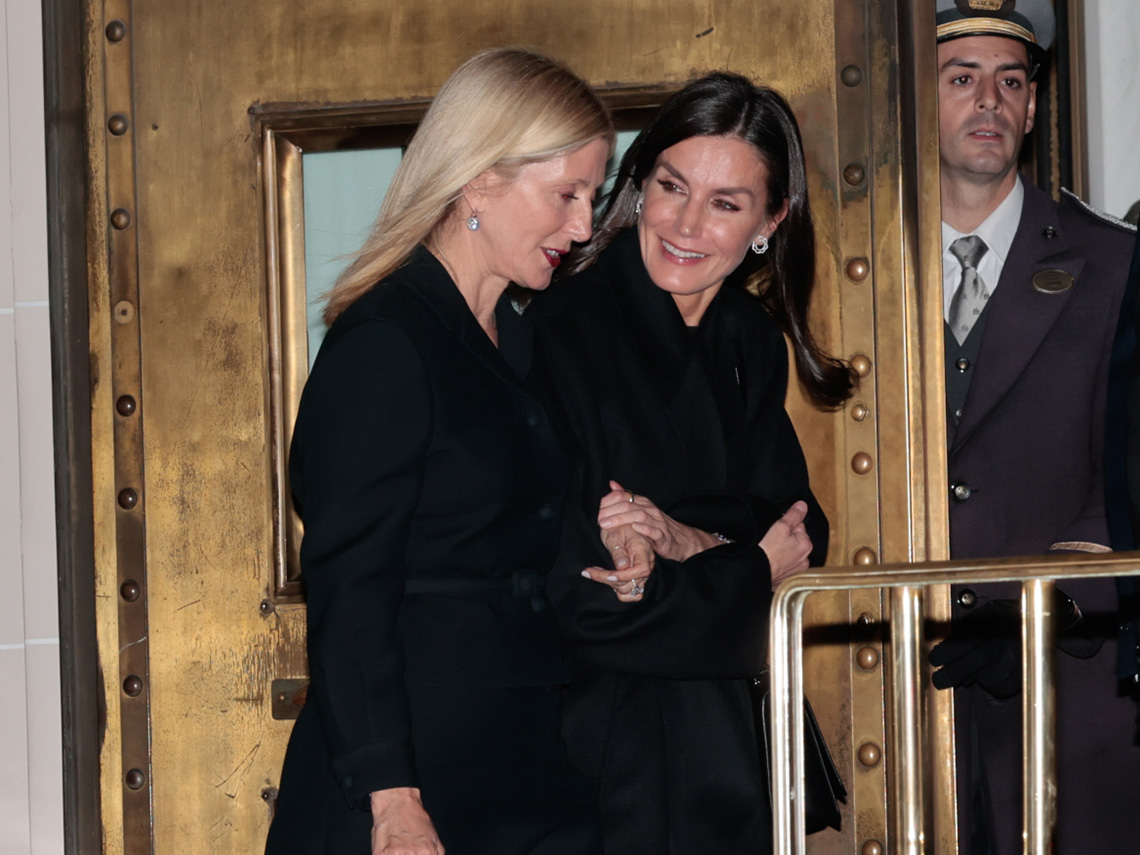 La reina Letizia y Marie-Chantal