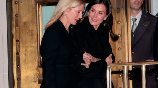 La reina Letizia y Marie-Chantal