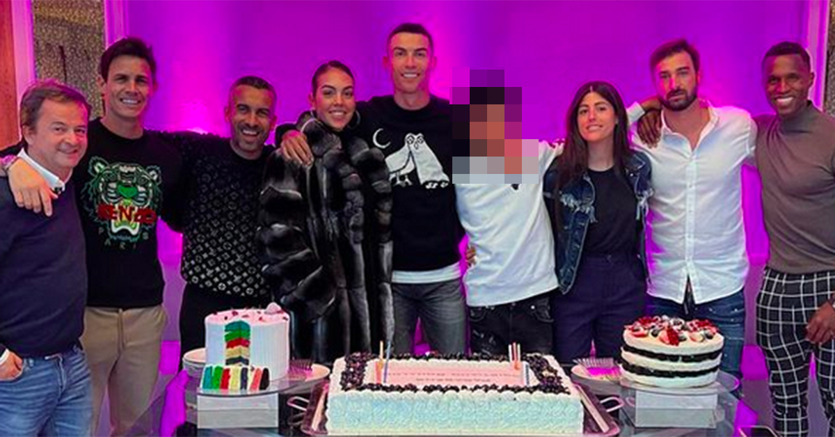 Cristiano Ronaldo en su cumpleaños