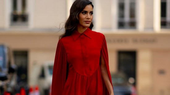 vestido rojo san valentin romantico zara