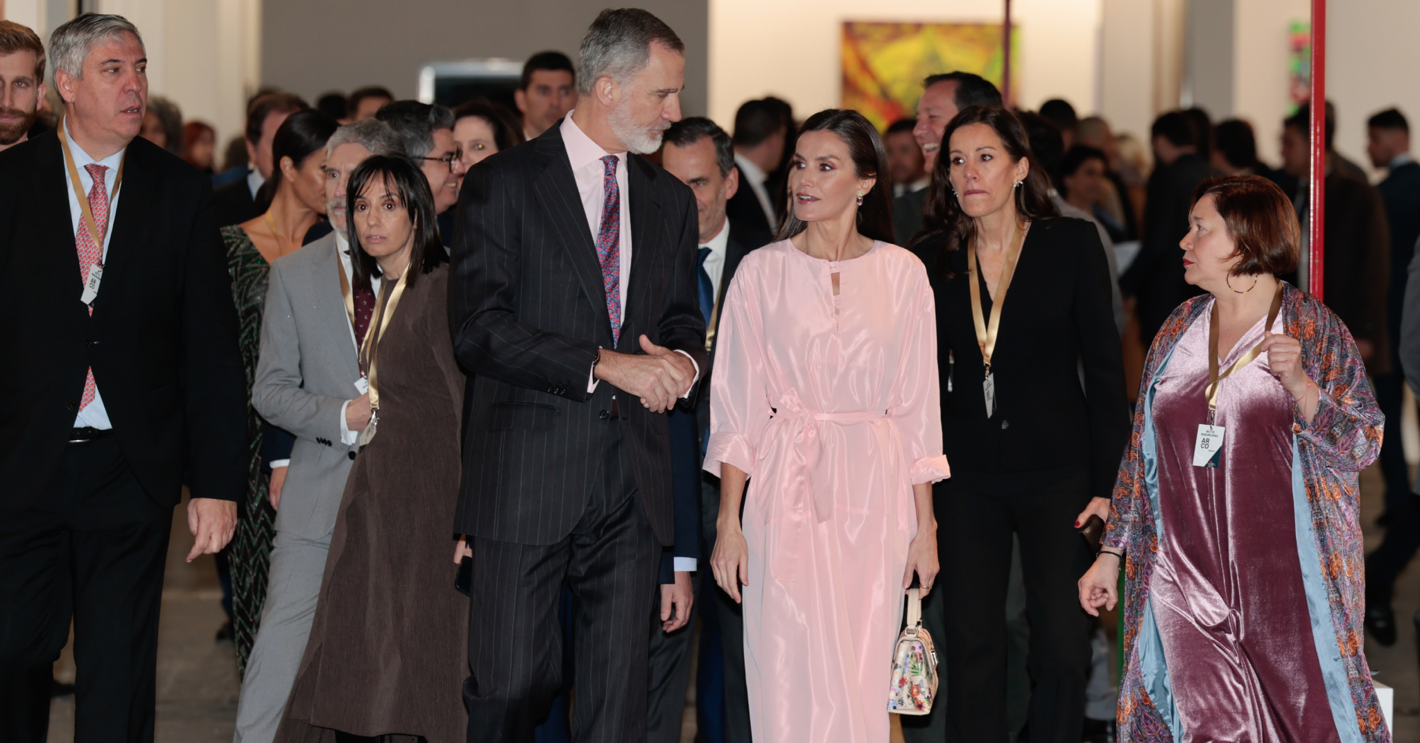 Letizia vestido arco