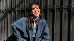Alba Diaz total look denim primavera