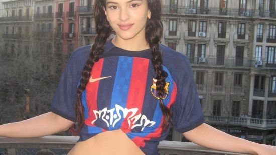 La camiseta del Barcelona y Rosalía