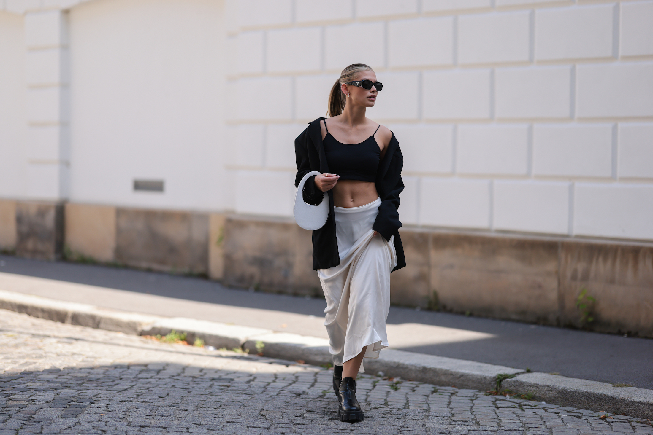 street style falda larga