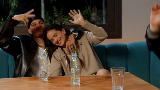 Rosalía y Rauw Alejandro