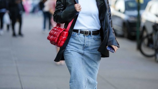 falda vaquera street style