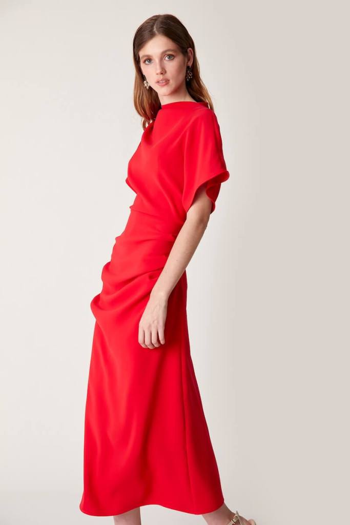 Vestido rojo, de Coosy. - Coosy