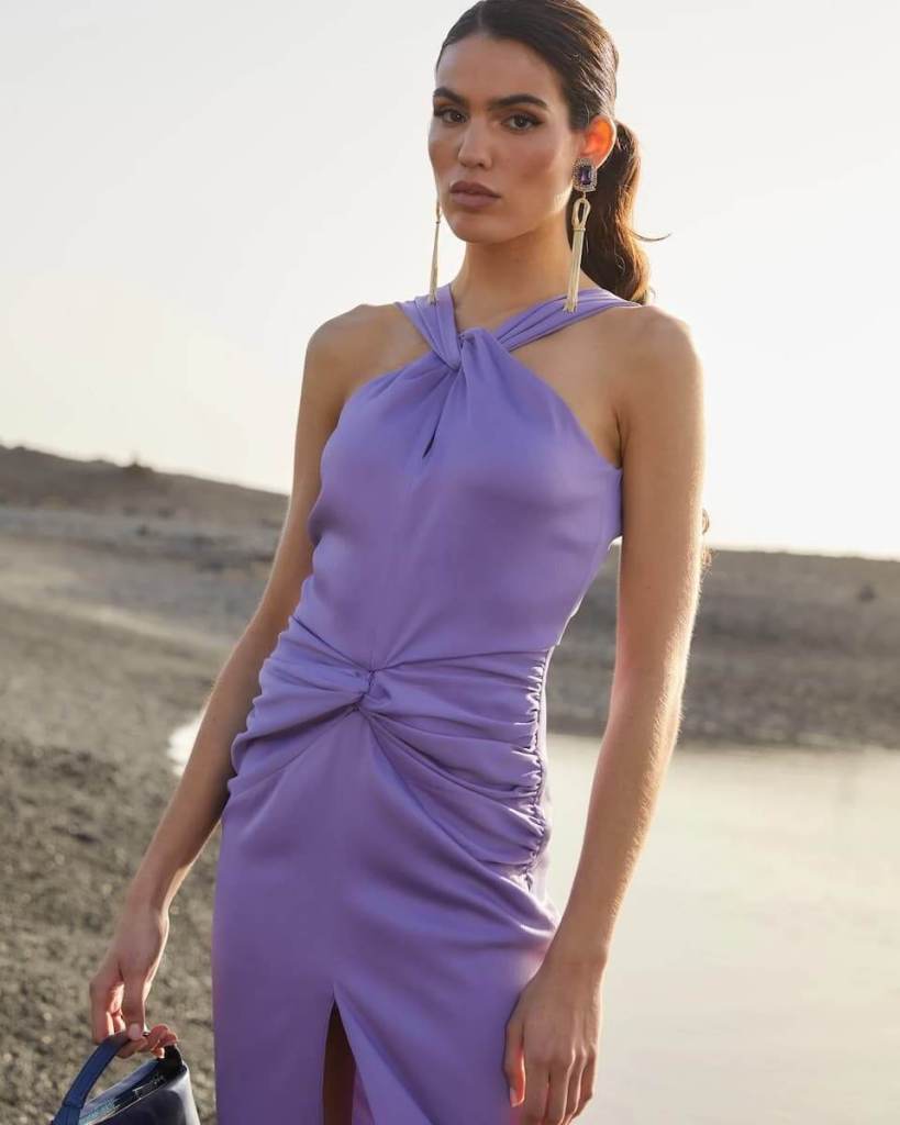 Vestido lavanda, de Lady Pipa. - Lady Pipa
