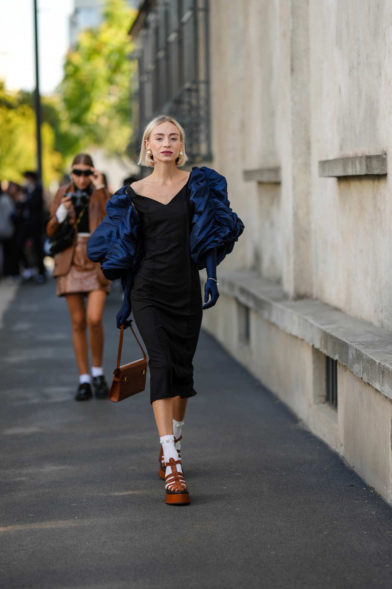 sandalias cangrejeras street style