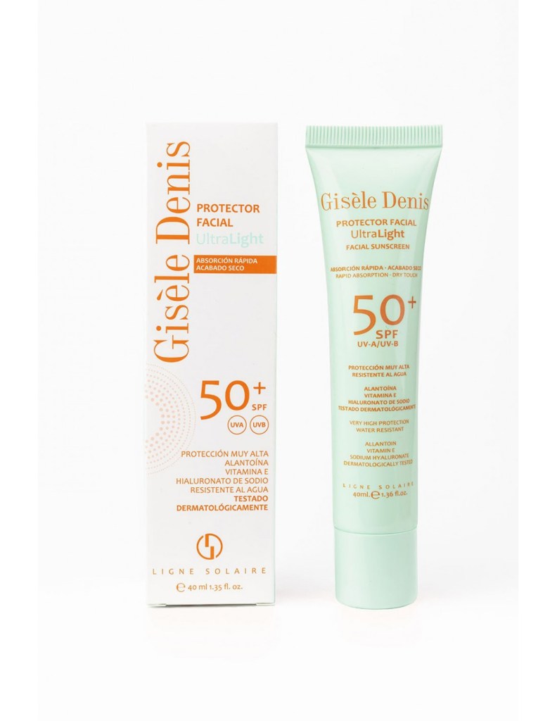 'Protector Facial Ultralight SPF 50+'  - Imagen: Gisèle Denis