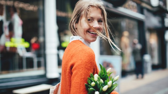 Mujer feliz