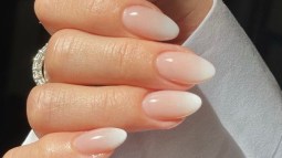 Manicura baby boomber clásica
