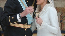 Reyes Felipe y Letizia en su boda