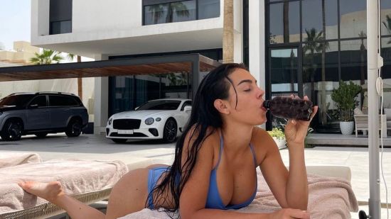 Georgina Rodríguez en bikini