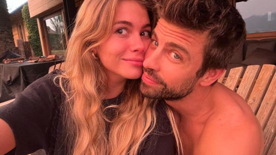Piqué y Clara Chía