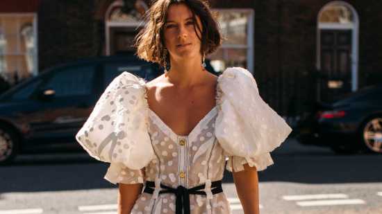 vestidos blancos de zara y mango