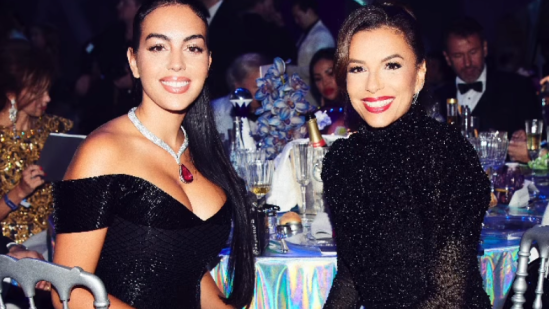 Georgina Rodríguez y Eva Longoria