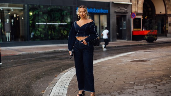 sandalias tacón cómodo street style