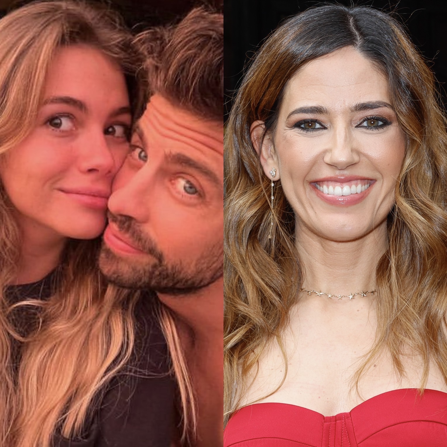 Clara Chía, Piqué y Nuria Marín