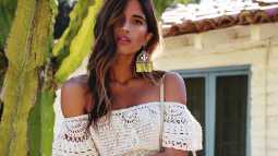 vestidos punto calado looks verano boho chic