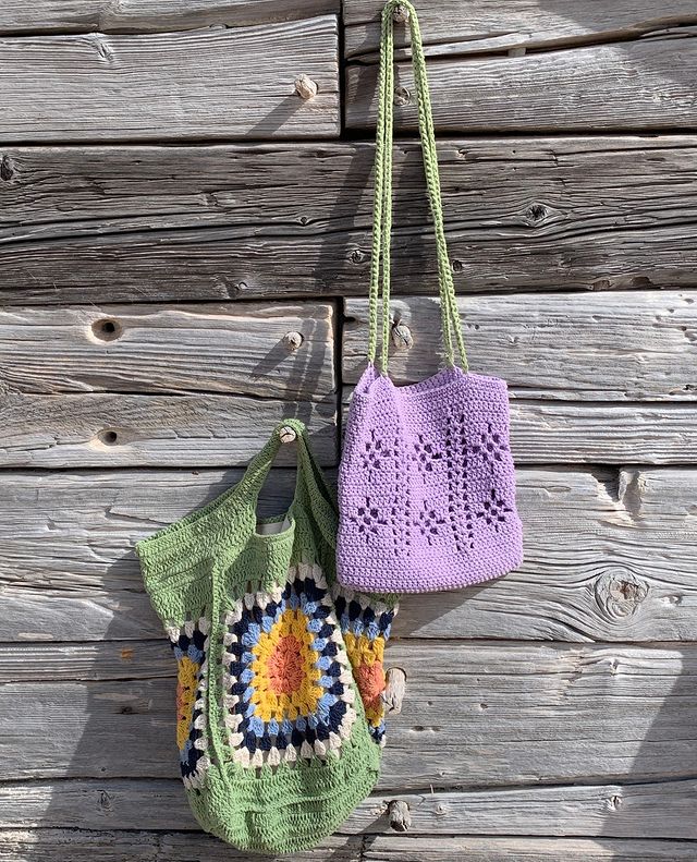 bolsos crochet natura.