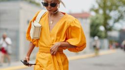 vestido naranja