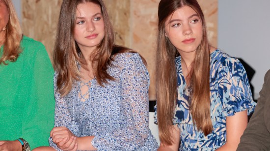princesa Leonor y su hermana, la infanta Sofía