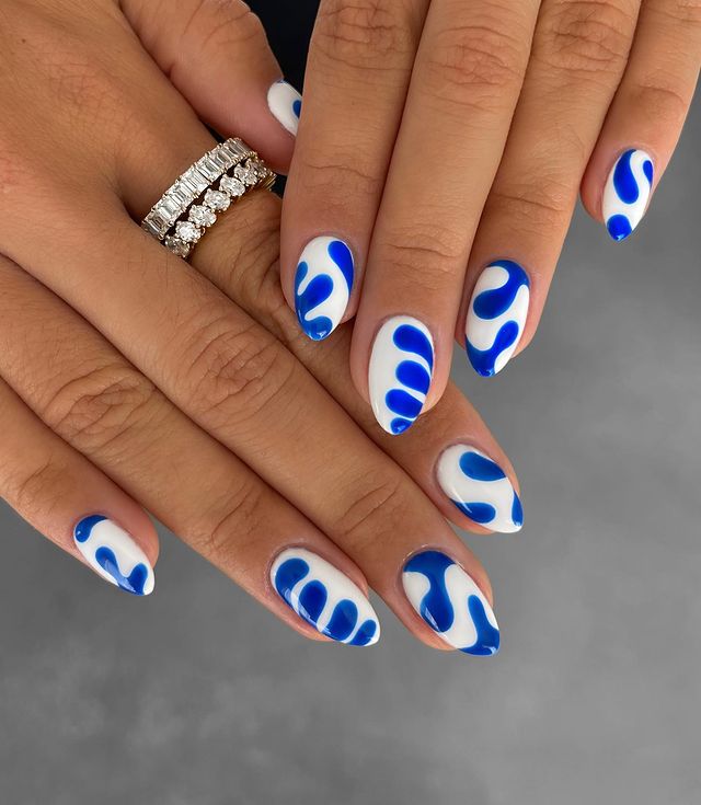 manicuras azules