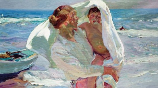 Joaquín Sorolla frente al mar