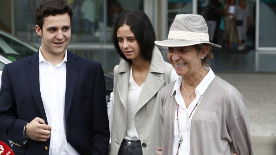 Froilán, Victoria Federica de Marichalar y la infanta Elena